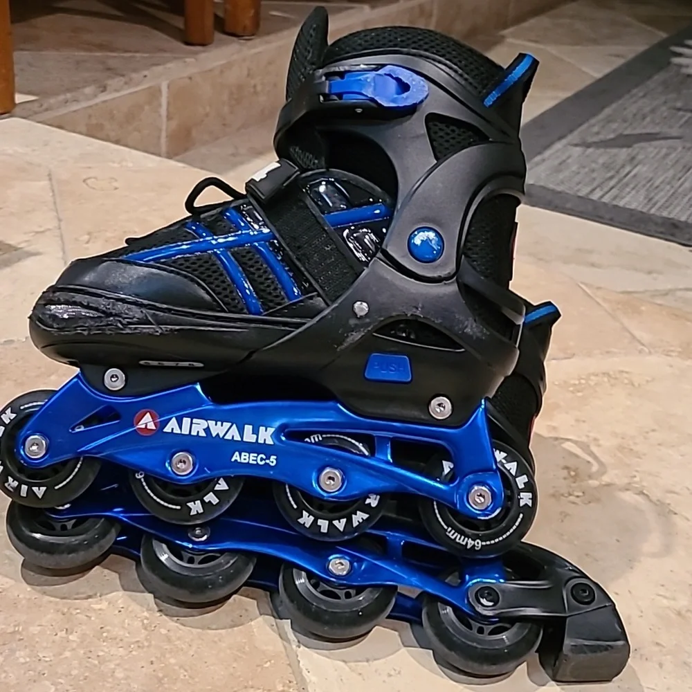 Airwalk Inline Rollerblades Skates Youth Sz 5 - 8 - Picture 4 of 5
